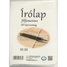 Hoja de escritura con sobre medio 50ud 10-50