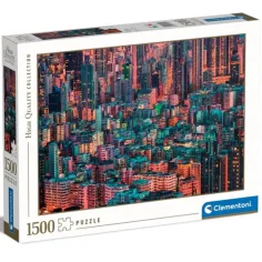 Hong Kong, China rompecabezas de 1500 piezas - Clementoni