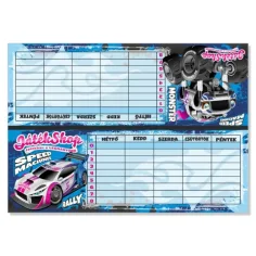 Horario de coches Speed Machines 6 en 1