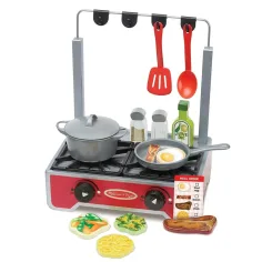 imagen de Hornear-Cocinar: Conjunto de cocina de madera Deluxe - Melissa & Doug 2