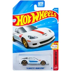 Hot Wheels: '11 Corvette Grand Sport coche pequeño 1/64 - Mattel