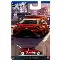 Hot Wheels: ’12 Ford Fiesta coche clásico 1/64 - Mattel