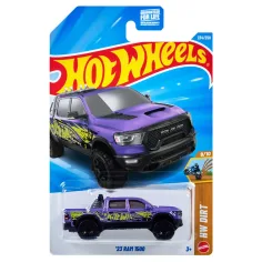 imagen de Hot Wheels: 23 RAM 1500 coche pequeño lila 1/64 - Mattel 1