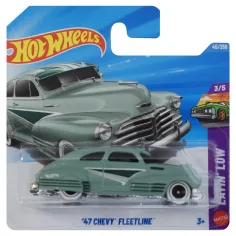 Hot Wheels: '47 Chevy Fleetline cochecito verde 1/64 - Mattel