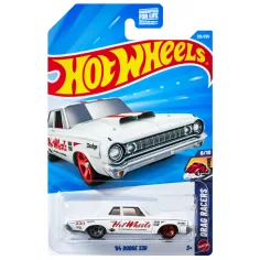 Hot Wheels: '64 Dodge 330 coche pequeño 1/64 - Mattel