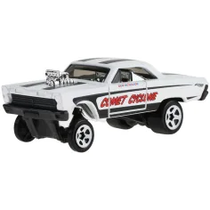 imagen de Hot Wheels: '65 Mercury Comet Cyclone coche blanco 1/64 - Mattel 1