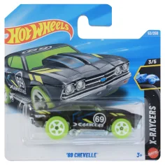 Hot Wheels: ’69 Chevelle X-Raycers coche pequeño 1/64 - Mattel