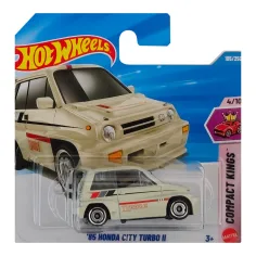 imagen de Hot Wheels: '85 Honda City Turbo II coche blanco 1/64 - Mattel 1