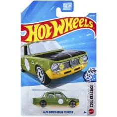 Hot Wheels: Alfa Romeo Giulia TI Super cochecito 1/64 - Mattel