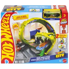 Hot Wheels: Ataque de serpiente set de pista - Mattel