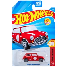 Hot Wheels: Austin Mini Cooper S coche en miniatura 1/64 - Mattel