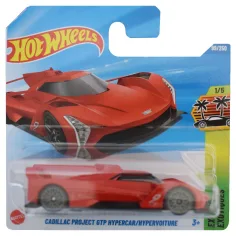 Hot Wheels: Cadillac Project GTP Hypercar coche pequeño rojo 1/64 - Mattel
