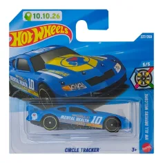 imagen de Hot Wheels: Circle Tracker coche pequeño azul 1/64 - Mattel 1