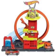 Hot Wheels City: Estación de Bomberos juego - Mattel