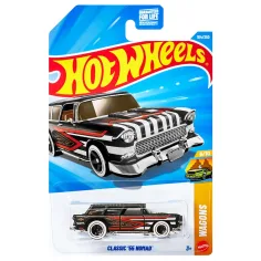 Hot Wheels: Classic '55 Nomad coche pequeño 1/64 - Mattel