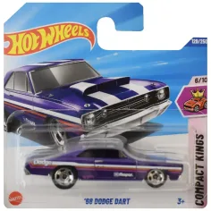 Hot Wheels: coche pequeño ’68 Dodge Dart 1/64 - Mattel