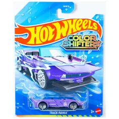 Hot Wheels: Coche pequeño de cambio de color Track Manga 1/64 - Mattel