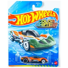 Hot Wheels: Coche pequeño de fantasía del grupo C que cambia de color 1/64 - Mattel