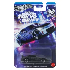 Hot Wheels: Coche pequeño Nissan 350Z Custom 1/64 - Mattel