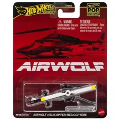 Hot Wheels Cultura Pop Helicóptero Airwolf 1/64 – Mattel