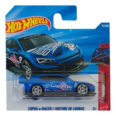 Hot Wheels: Cupra e-Racer cochecito azul 1/64 - Mattel