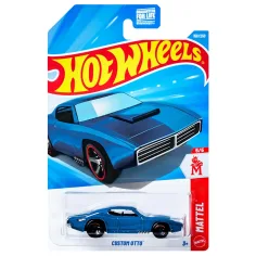 Hot Wheels: Custom Otto coche azul 1/64 - Mattel