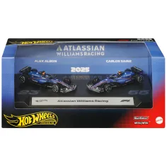 Hot Wheels F1 Coche Pequeño Paquete 2 - Williams:sainz + Albon - Mattel