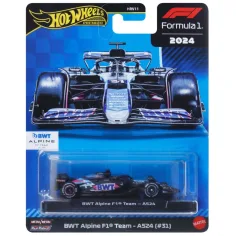 Hot Wheels Fórmula 1: BWT Alpine A524 (#31) cochecito 1/64 - Mattel