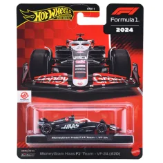 Hot Wheels Fórmula 1: MoneyGram Haas VF-24 (#20) cochecito 1/64 - Mattel