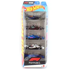 Hot Wheels Fórmula 1 set de 5 coches en miniatura 1/64 – Mattel