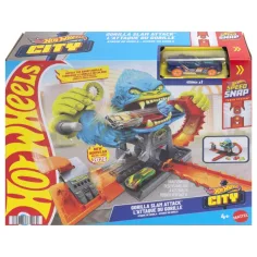 Hot Wheels: Gorilla Slam Attack set de pista - Mattel