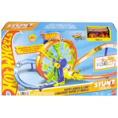 Hot Wheels: Impresionante pista de turbina - Mattel