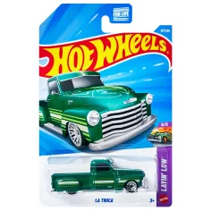 Hot Wheels: La Troca cochecito verde 1/64 - Mattel