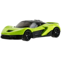 Hot Wheels: McLaren W1 coche pequeño verde 1/64 - Mattel