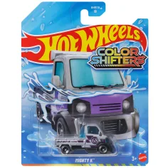 Hot Wheels: Mighty K coche pequeño de cambio de color 1/64 - Mattel