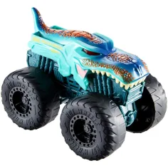 imagen de Hot Wheels Monster Trucks: Mega Wrex coche monstruo con luces y efectos de sonido 1/43 - Mattel 2