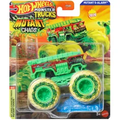 Hot Wheels Monster Trucks: Mutant 5-Alarm coche pequeño 1/64 – Mattel