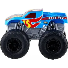 imagen de Hot Wheels Monster Trucks Race Ace vehículo con luces y sonidos 1/43 - Mattel 2