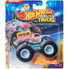Hot Wheels Monster Trucks: Sweet Ride cochecito 1/64 – Mattel