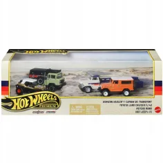 Hot Wheels: Paquete de 4 coches de aventura extrema Premium - Mattel