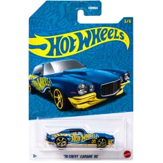 Hot Wheels Pearl & Chrome: '70 Chevy Camaro RS coche en miniatura 1/64 - Mattel