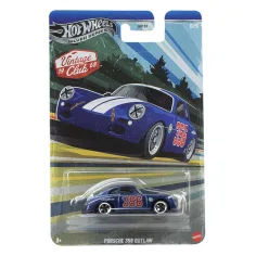 Hot Wheels: Porsche 356 Outlaw coche pequeño 1/64 - Mattel