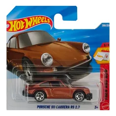 imagen de Hot Wheels: Porsche 911 Carrera RS 2.7 cochecito marrón 1/64 - Mattel 1