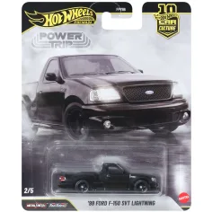 Hot Wheels Premium: Cool-túra ’99 Ford F-150 SVT Lightning cochecito 1/64 - Mattel