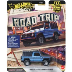 Hot Wheels: Premium Road Trip 1993 Mercedes-Benz G-Class coche en miniatura 1/64 – Mattel