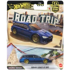 Hot Wheels: Premium Road Trip Subaru Legacy GT (BP) coche a escala 1/64 – Mattel