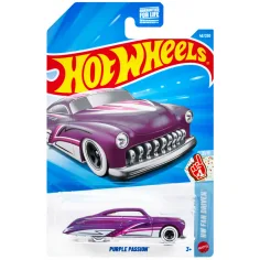 Hot Wheels: Purple Passion coche pequeño lila 1/64 - Mattel