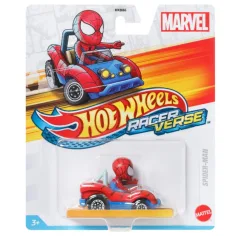 Hot Wheels Race Verse: Coche de Spider-Man 1/64 - Mattel