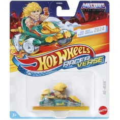 Hot Wheels: Racer Verse - He-Man coche en escala 1/64 - Mattel