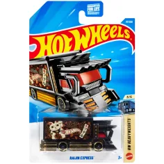 Hot Wheels: Raijin Express coche negro 1/64 - Mattel